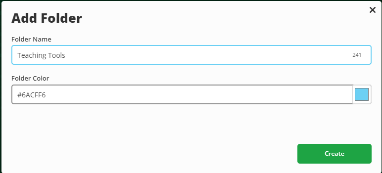 ClassLink folders.
