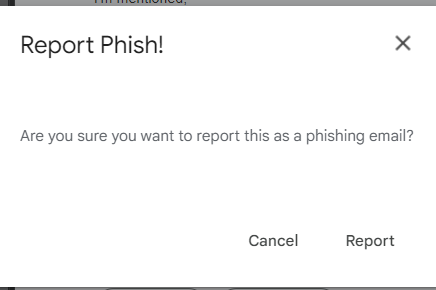 Phishing email example 3.